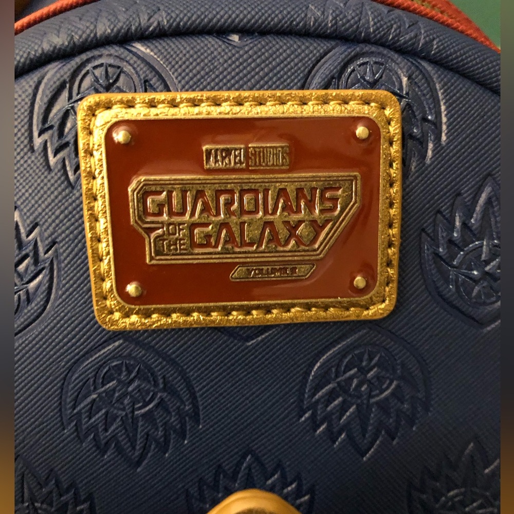 NEW Loungefly Marvel GUARDIANS of the GALAXY Vol. 3 Ravager Badge Mini Backpack - Picture 5 of 9